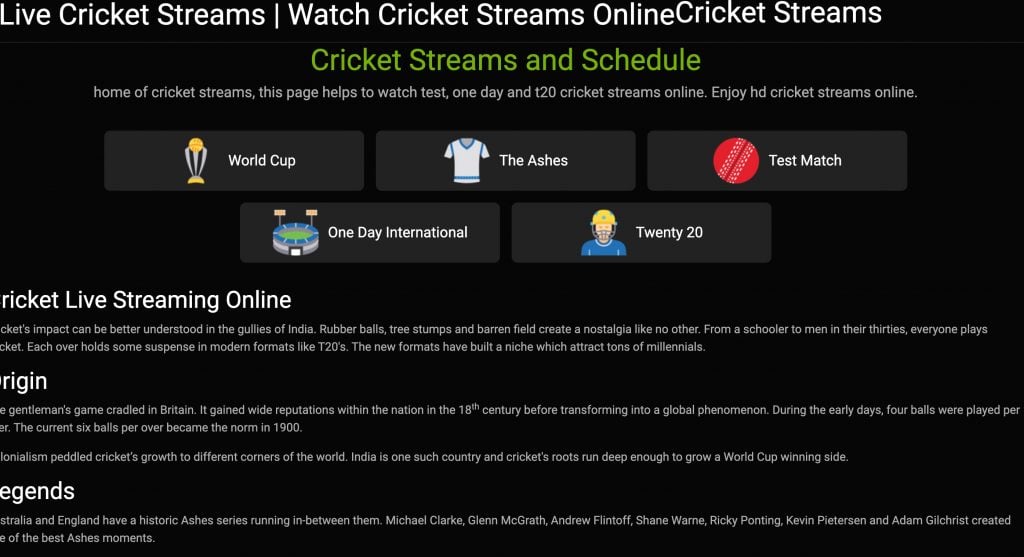 live cricket streams watch cricket online