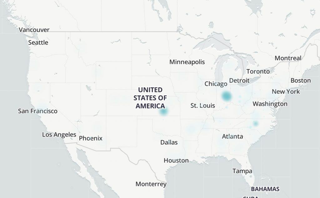 straight talk outage map