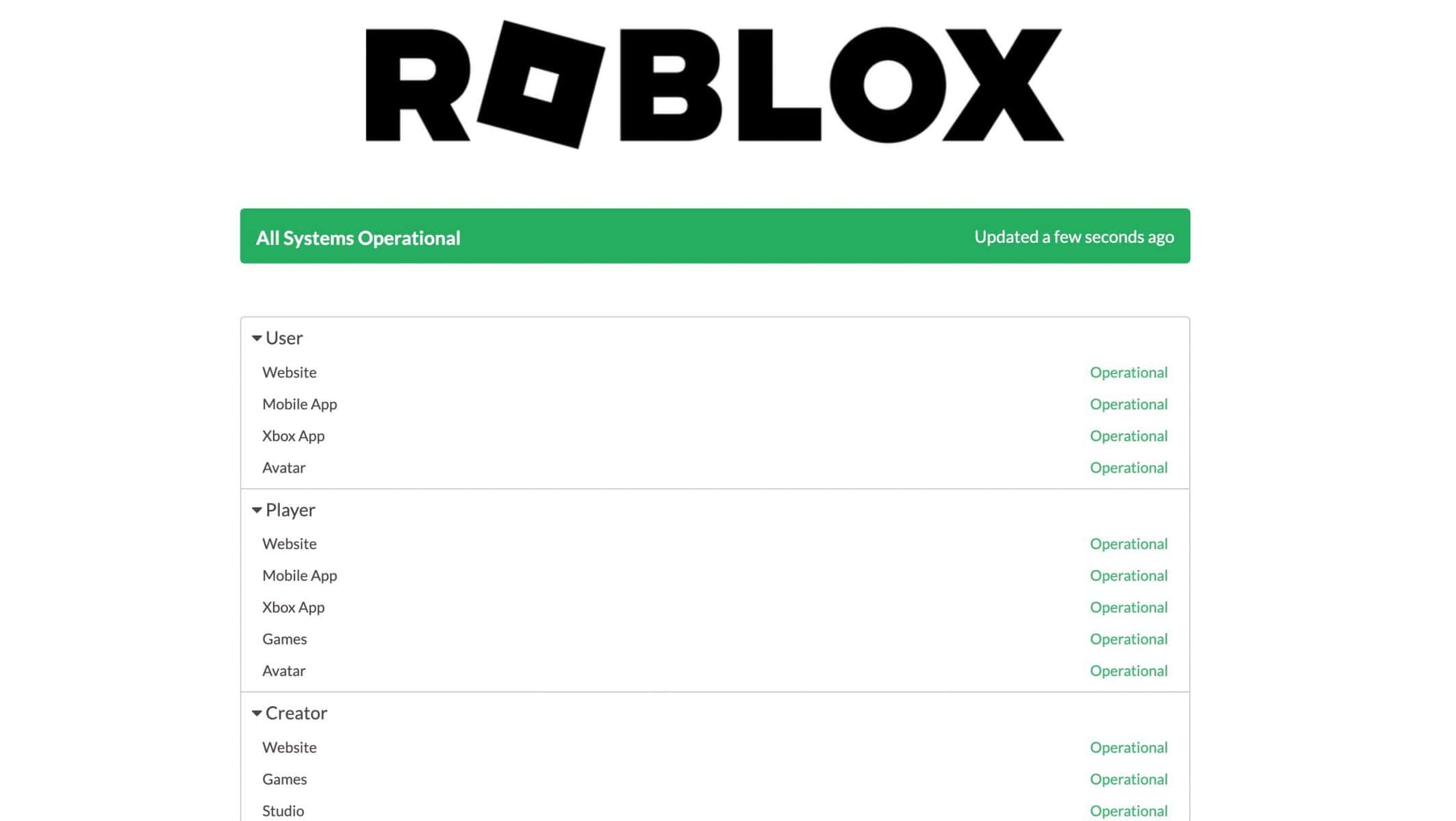 roblox server status page