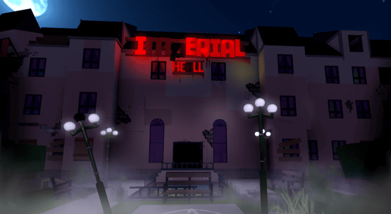 The Haunted Imperial hotel scary roblox game