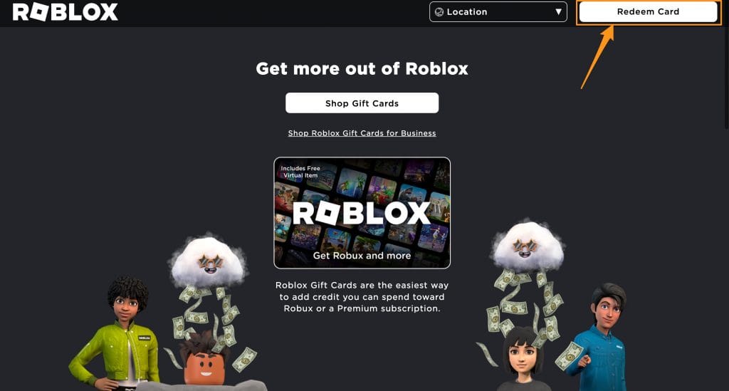 redeem roblox gift cards