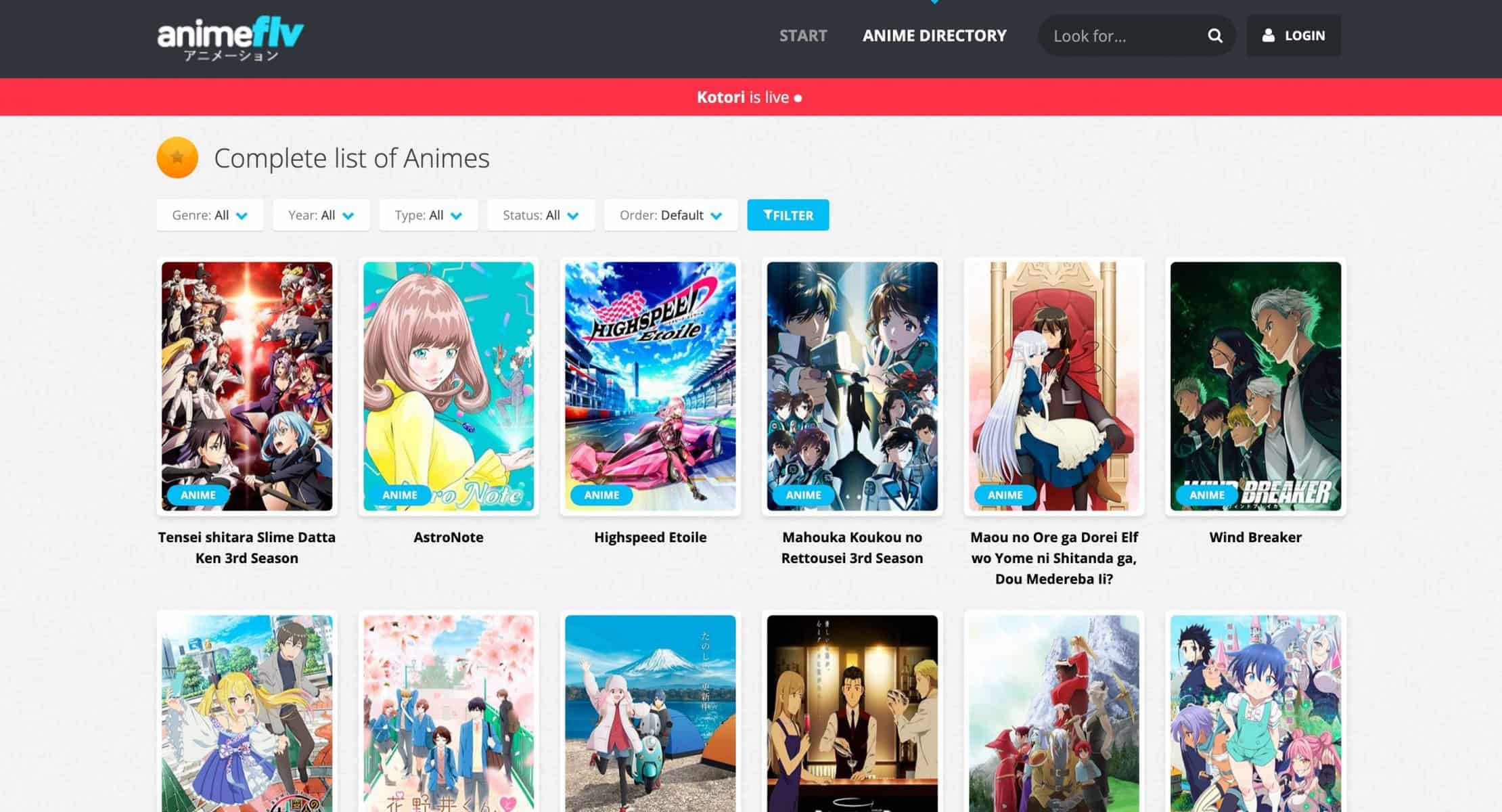 Animeflv directory
