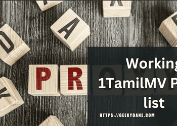 Working 1TamilMV Proxy list