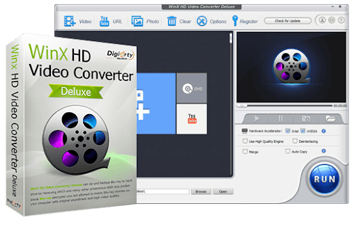 WinX HD Video Converter Deluxe