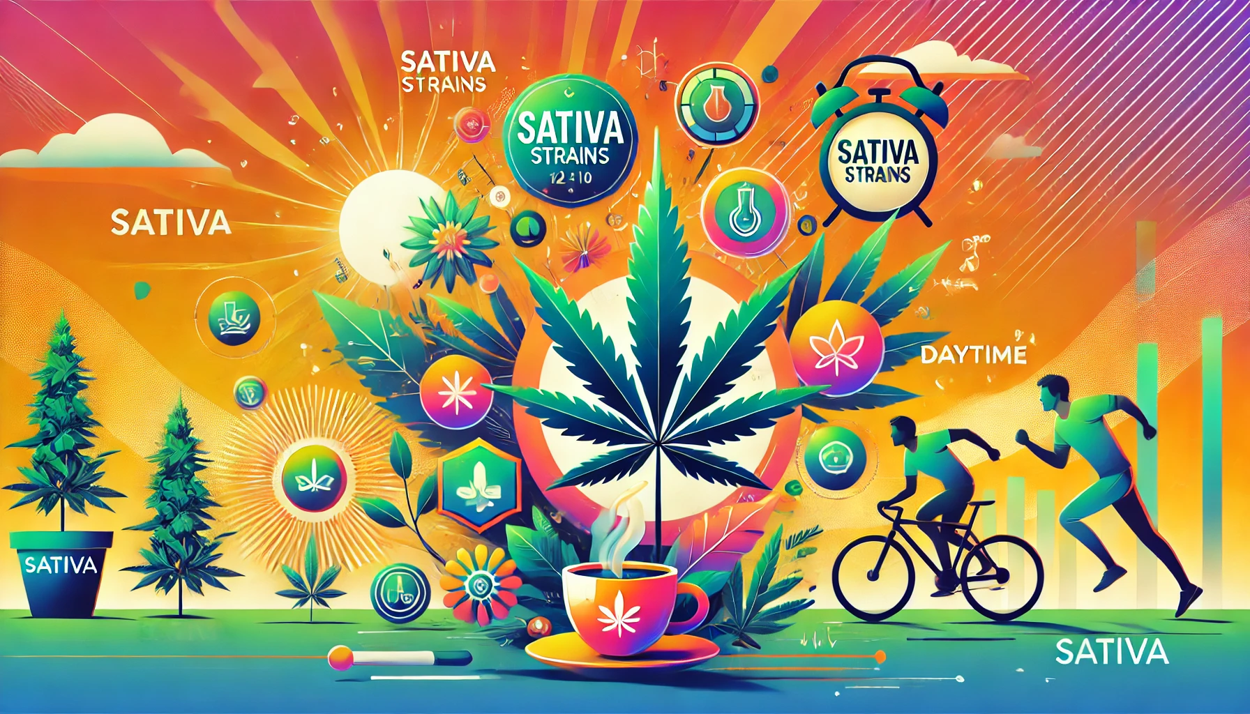 Sativa Strains are Perfect for Daytime Use