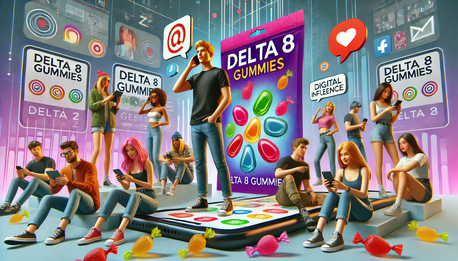 The Rise of Delta 8 Gummies in Gen Z’s Digital World