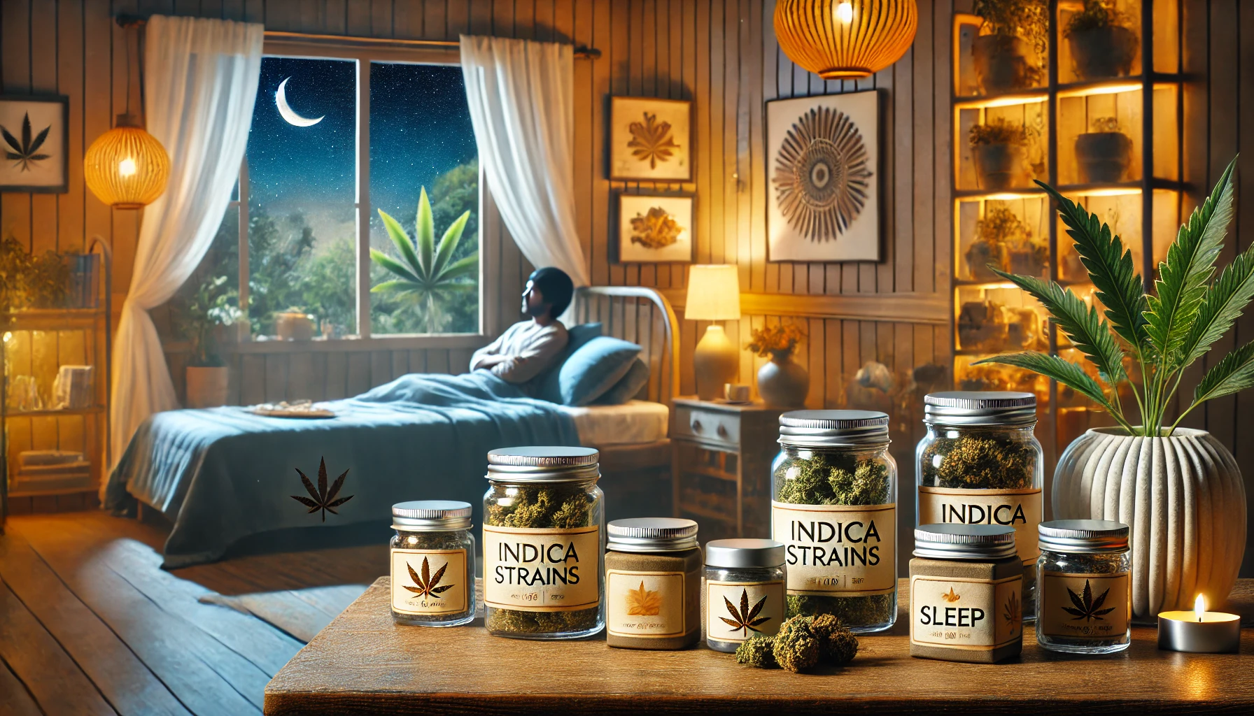 Top Indica Strains for Relaxation and Sleep
