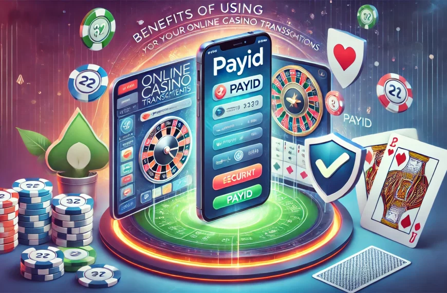 Benefits of Using PayID for Your Online Casino Transactions