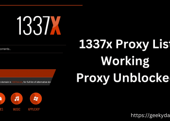 1337x Proxy unblocked