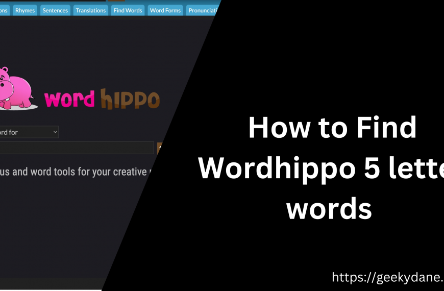 How to Find WordHippo 5 Letter Words