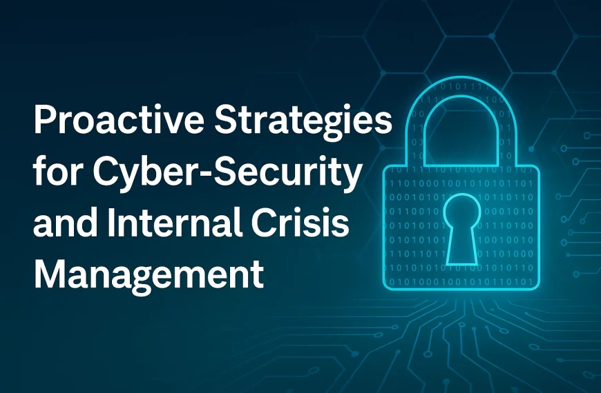 Proactive Strategies for Cyber-Security and Internal Crisis Management