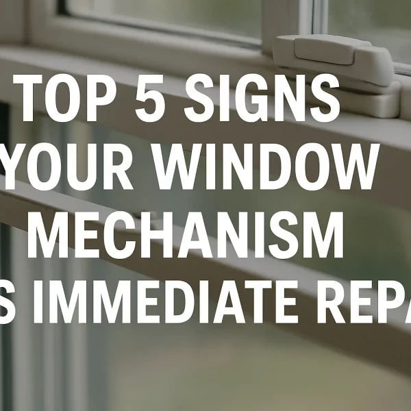 Signs Your Window Mechanism Needs Immediate Repair